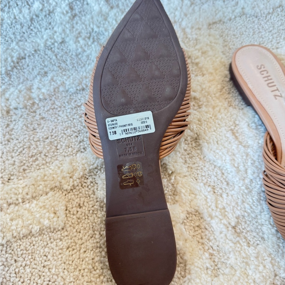 SCHUTZ flats never worn - Picture 2 of 4